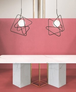 GIBAS Inciucio 201/21 Lampadario Moderno 3 Colori