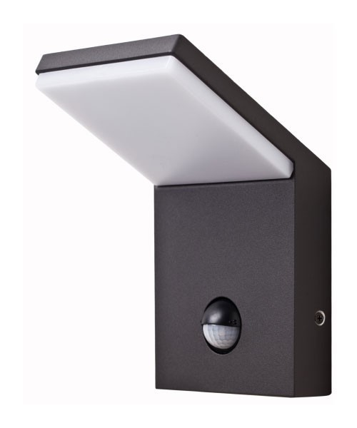 Beneito neo 3584 lampada da parete per esterno a led 9w nero con ... Lampade da parete per esterno a led