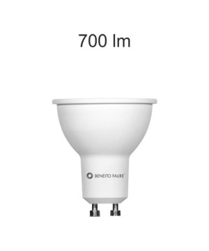 BENEITO GU10 8w 220V 60º Lampadina Dicroica a LED 2700K, 3000K o 4000K