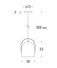 PAN Urban SOS48000 Lampadario Industriale a LED