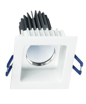 PAN Jango Square INC1190 Faretto da Incasso Quadrato a LED 9w