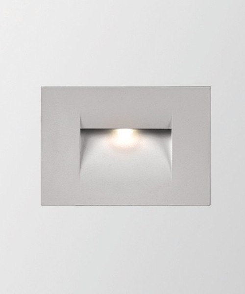 Pan fast inc59001 faretto da incasso segnapasso grigio a led 3w la ... Fari ad incasso a led
