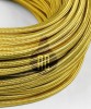 AMARCORDS AX630 Cavo Elettrico Tessuto Tondo Cotone Oro 3 x 0,75