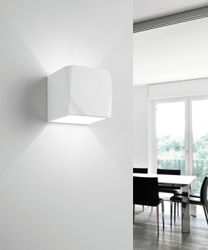 SFORZIN Opus T195 Lampada Moderna a Parete in Gesso