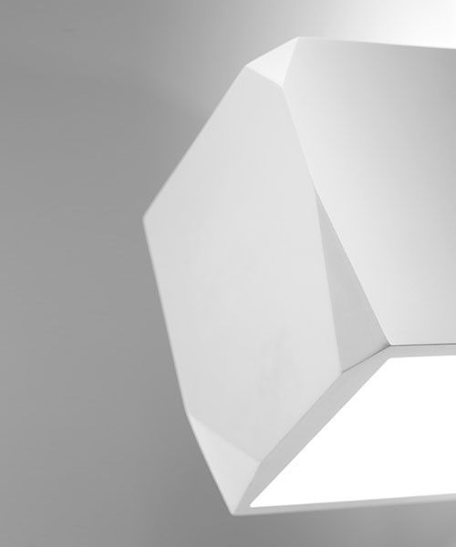 SFORZIN Opus T195 Lampada Moderna a Parete in Gesso