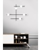 SFORZIN MIKADO Lampada da Parete o Soffitto 5 Luci Trasparente