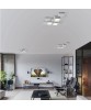 SFORZIN SIDE Lampada da Soffitto o Parete in Gesso a 3 Luci