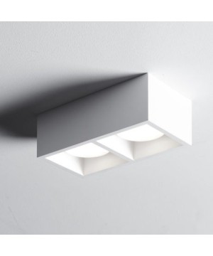 SFORZIN MYLASA Lampada da Soffitto o Parete in Gesso 2 Luci