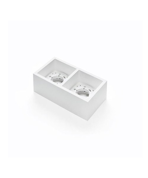 SFORZIN MYLASA Lampada da Soffitto o Parete in Gesso 2 Luci