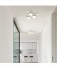 SFORZIN CHIO Lampada da Soffitto o Parete in Gesso 3 luci