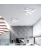 SFORZIN CHIO Lampada da Soffitto o Parete in Gesso 5 luci