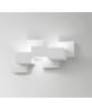 SFORZIN SIDE Lampada da Soffitto o Parete in Gesso a 3 Luci