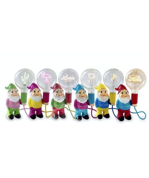 AMARCORDS Lovely NN300 Lampada da Tavolo con Filamento Love