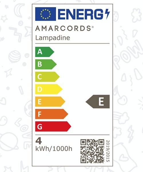 AMARCORDS Cactus NN305 Etichetta energetica