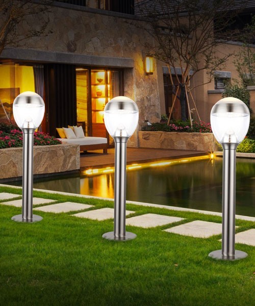 GLOBO Callisto 34251 Lampada per Esterno da Terra Lampioncino a LED